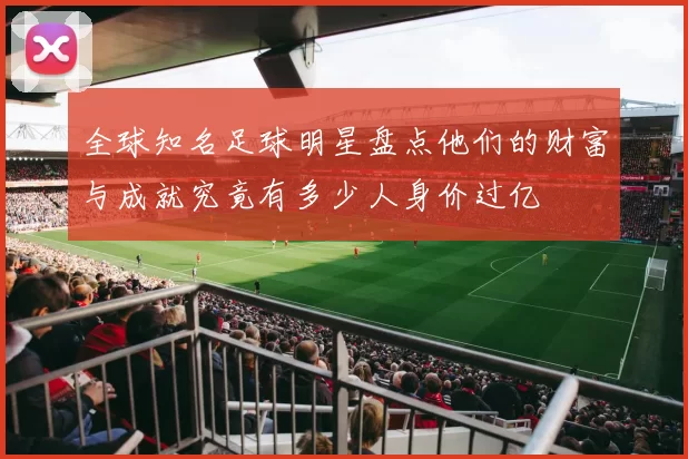 全球知名足球明星盘点他们的财富与成就究竟有多少人身价过亿