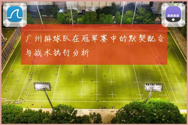 广州排球队在冠军赛中的默契配合与战术执行分析