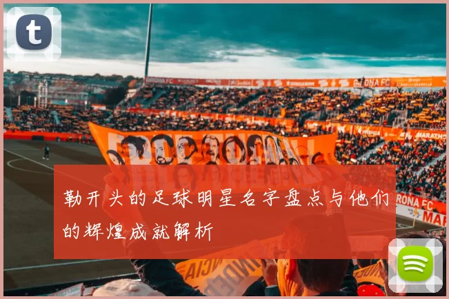 勒开头的足球明星名字盘点与他们的辉煌成就解析