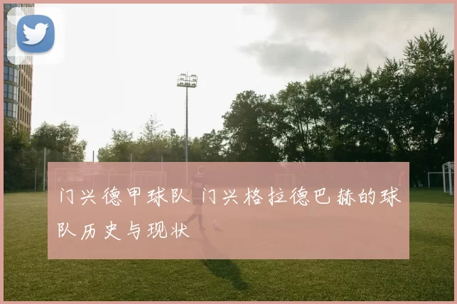 门兴德甲球队 门兴格拉德巴赫的球队历史与现状